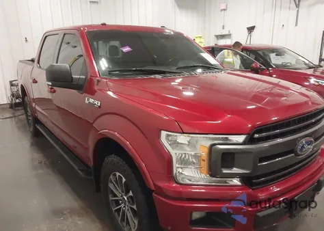 2018 Ford F-150 Xlt from USA, damaged, VIN 1FTEW1E52JKE66212